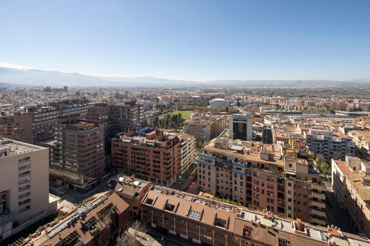 Atico Top Granada, Penthouse, 18-19Th Floor, City Centre, Views, Terrace, Free Parking Exterior foto